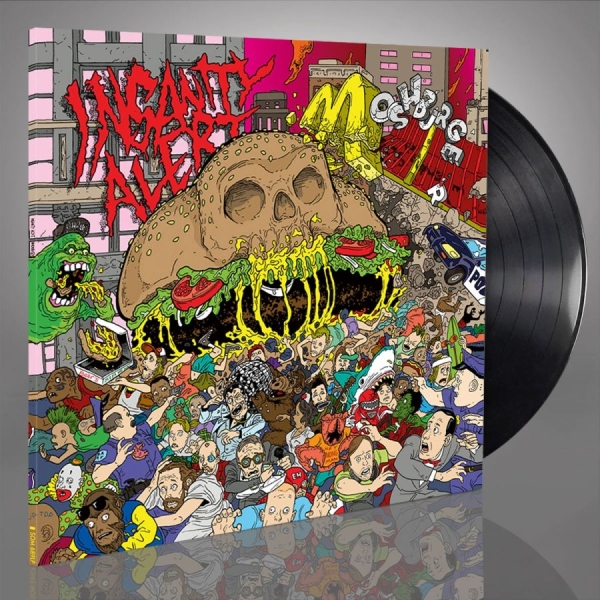 Insanity Alert - Moshburger (Vinyl Lp) in the group VINYL / Hårdrock at Bengans Skivbutik AB (4199948)