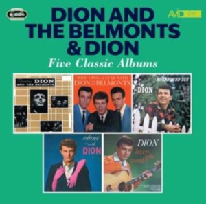 Dion And The Belmonts - Five Classic Albums in the group CD / Pop-Rock at Bengans Skivbutik AB (4200802)