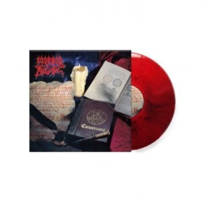 Morbid Angel - Covenant Red Marbled Vinyl Lp (Fdr i gruppen VINYL / Hårdrock hos Bengans Skivbutik AB (4202091)