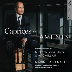 Martín Maximiliano Orquesta Sinfó - Caprices And Laments in the group CD / Klassiskt at Bengans Skivbutik AB (4204191)