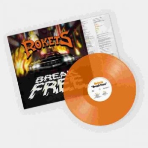 Rokets - Break Free Lp (Transparent Orange V in the group VINYL / Hårdrock,Pop-Rock at Bengans Skivbutik AB (4205018)