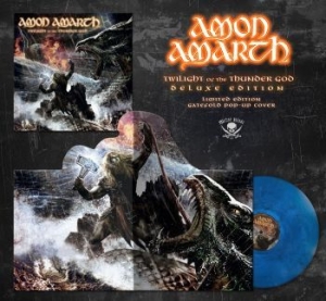 Amon Amarth - Twilight Of The Thunder God (Marble in the group VINYL / Hårdrock/ Heavy metal at Bengans Skivbutik AB (4205069)