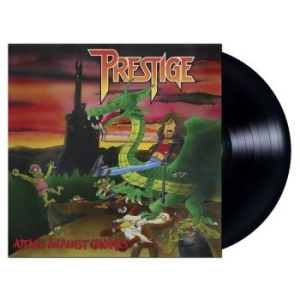 PRESTIGE - Attack Against Gnomes (Black Vinyl in the group VINYL / Hårdrock/ Heavy metal at Bengans Skivbutik AB (4206563)