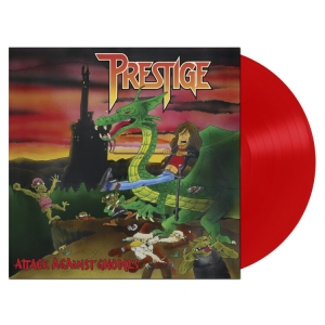 Prestige - Attack Against Gnomes (Red Vinyl Lp in the group VINYL / Hårdrock at Bengans Skivbutik AB (4206564)