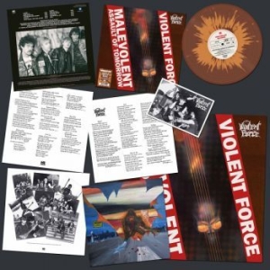 Violent Force - Malevolent Assault Of Tomorrow (Bro in the group VINYL / Hårdrock/ Heavy metal at Bengans Skivbutik AB (4206855)