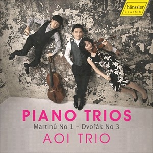 Dvorak Antonin Martinu Bohuslav - Martinu: Piano Trio No. 1 Dvorak: in the group Externt_Lager /  at Bengans Skivbutik AB (4208946)