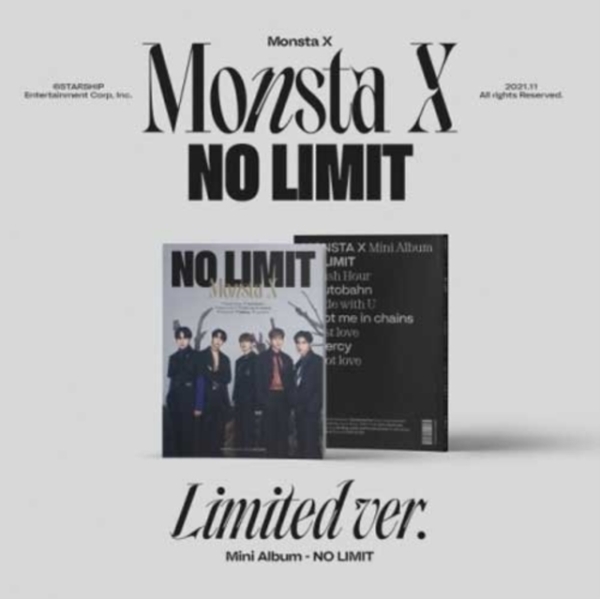 Monsta X - 10th Mini [NO LIMIT] Limited Ver in the group CD / Bestsellers at Bengans Skivbutik AB (4209243)