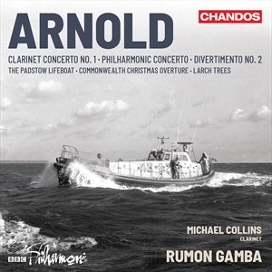 Arnold Malcom - Clarinet Concerto & Orchestral Work in the group Externt_Lager /  at Bengans Skivbutik AB (4210073)
