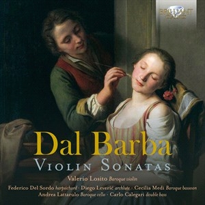 Dal Barba Daniel Pio - Violin Sonatas in the group Externt_Lager /  at Bengans Skivbutik AB (4211392)