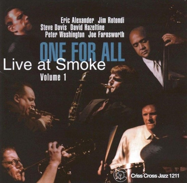 One For All - Live At Smoke in the group CD / Jazz/Blues at Bengans Skivbutik AB (4211772)