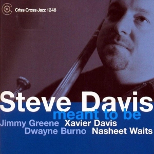 Davis Steve - Meant To Be in the group CD / Jazz/Blues at Bengans Skivbutik AB (4212605)