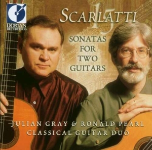 Gray Julian Pearl Ronald - Scarlatti: Sonatas For Two Guitars in the group Externt_Lager /  at Bengans Skivbutik AB (4212805)