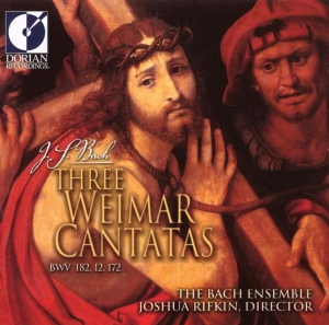 Bach Ensemble - Bach: Three Weimar Cantatas in the group Externt_Lager /  at Bengans Skivbutik AB (4212809)