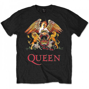 Queen - Unisex T-Shirt: Classic Crest in the group OUR PICKS / Recommended T-shirts at Bengans Skivbutik AB (4213280r)
