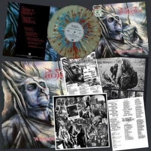 Protector - A Shedding Of Skin (Splatter Vinyl in the group VINYL / Hårdrock/ Heavy metal at Bengans Skivbutik AB (4213934)