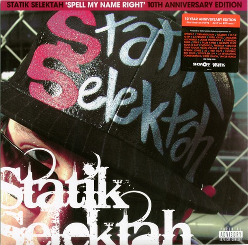 Statik Selektah - SPELL MY NAME RIGHT (10TH ANNIVERSARY EDITION) in the group OTHER / Övrigt / at Bengans Skivbutik AB (4214210)