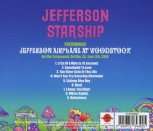 Jefferson Starship - Jefferson Airplane At Woodstock in the group OTHER / Övrigt /  at Bengans Skivbutik AB (4215892)