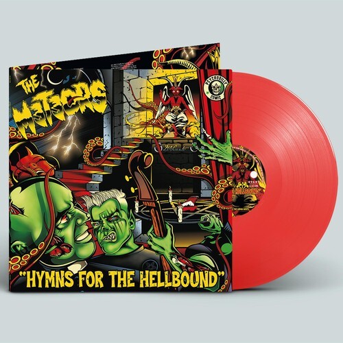 Meteors - Hymns For The Hellbound (Red) in the group VINYL / Pop at Bengans Skivbutik AB (4216554)