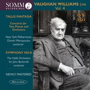 Vaughan Williams Ralph - Vaughan Williams Live, Vol. 4 in the group Externt_Lager /  at Bengans Skivbutik AB (4216757)