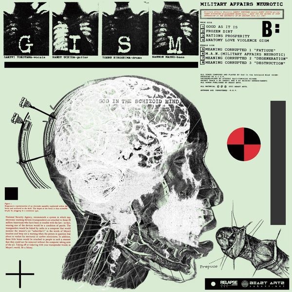 G.I.S.M. - Military Affairs Neurotic (Reissue) in the group CD / Hårdrock/ Heavy metal at Bengans Skivbutik AB (4217261)