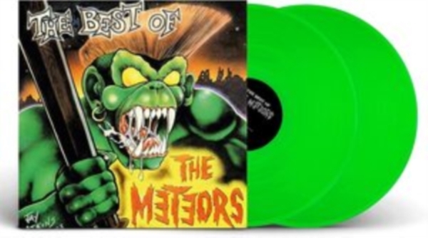 Meteors The - Best Of The Meteors (2 Lp Green Vin in the group VINYL / Bestsellers at Bengans Skivbutik AB (4217270)