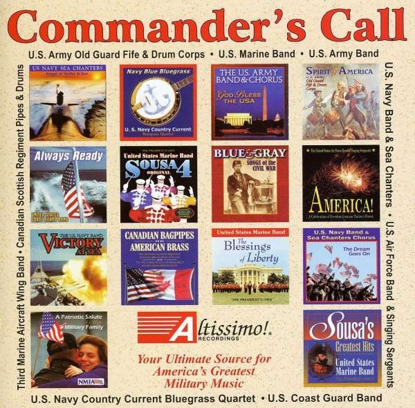 United States Military Bands - Commander's Call in the group Externt_Lager /  at Bengans Skivbutik AB (4217351)