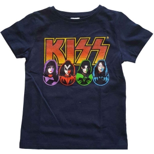 KISS - KISS Kids T-Shirt: Logo, Faces & Icons in the group CDON - Exporterade Artiklar_Manuellt / T-shirts_CDON_Exporterade at Bengans Skivbutik AB (4217868r)