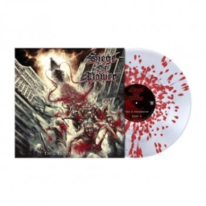 Siege Of Power - This Is Tomorrow (Clear/Red Splatte in the group VINYL / Hårdrock/ Heavy metal at Bengans Skivbutik AB (4219305)