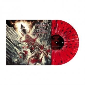 Siege Of Power - This Is Tomorrow (Red Base Splatter in the group VINYL / Hårdrock/ Heavy metal at Bengans Skivbutik AB (4219306)