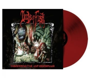 Deeds Of Flesh - Inbreeding The Anthropophagi (Red V in the group VINYL / Hårdrock at Bengans Skivbutik AB (4219314)