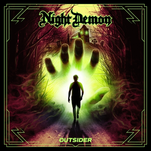 Night Demon - Outsider in the group CD / Bestsellers at Bengans Skivbutik AB (4219365)