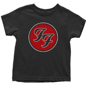 Foo Fighters - Foo Fighters Kids Toddler T-Shirt: FF Logo in the group CDON - Exporterade Artiklar_Manuellt / T-shirts_CDON_Exporterade at Bengans Skivbutik AB (4219661r)
