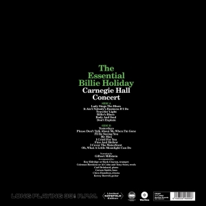 Holiday Billie - Essential in the group VINYL / Jazz at Bengans Skivbutik AB (4219784)