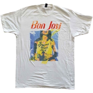 Bon Jovi - Sww Original Cover Uni Wht    in the group MERCH / T-Shirt /  at Bengans Skivbutik AB (4219882r)