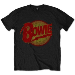 David Bowie - David Bowie Kids T-Shirt: Vintage Diamond Dogs Logo (Black) in the group Minishops / David Bowie / David Bowie Merch at Bengans Skivbutik AB (4219955r)