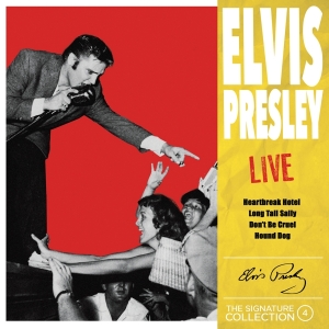 Elvis Presley - Signature Collection No. 4 - Live in the group CD / Pop-Rock,Övrigt at Bengans Skivbutik AB (4220770)
