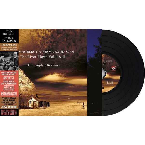 John & Jorma Kaukonen Hurlbut - River Flows in the group CD / Pop-Rock at Bengans Skivbutik AB (4220788)