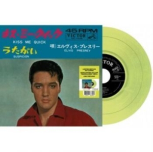 Elvis Presley - Kiss Me Quick / Suspicion in the group VINYL / Pop-Rock,Övrigt at Bengans Skivbutik AB (4221032)