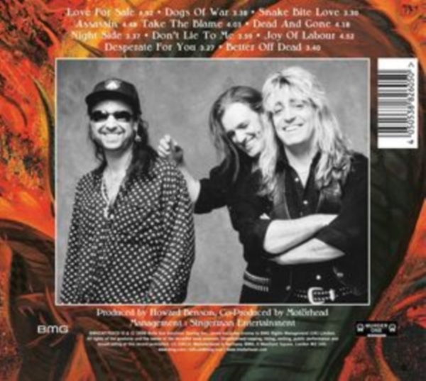 Motörhead - Snake Bite Love in the group CD / Rock at Bengans Skivbutik AB (4221319)