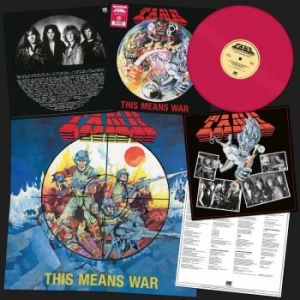 Tank - This Means War (Magneta Vinyl Lp) in the group VINYL / Hårdrock/ Heavy metal at Bengans Skivbutik AB (4222103)