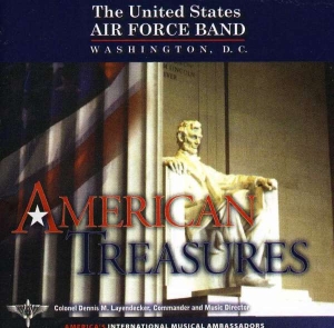 Us Air Force Concert Band - American Treasures in the group Externt_Lager /  at Bengans Skivbutik AB (4222377)