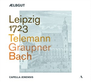 Bach Johann Sebastian Graupner C - Telemann, Graupner & Bach: Leipzig in the group Externt_Lager /  at Bengans Skivbutik AB (4222723)