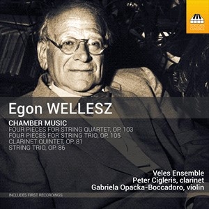 Wellesz Egon - Chamber Music in the group Externt_Lager /  at Bengans Skivbutik AB (4223617)