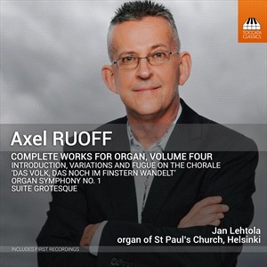 Ruoff Axel - Complete Works For Organ, Vol. 4 in the group Externt_Lager /  at Bengans Skivbutik AB (4223621)