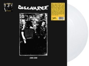 Discharge - 1980-1986 (White Vinyl Lp) in the group VINYL / Rock at Bengans Skivbutik AB (4223706)