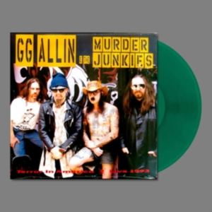 Allin Gg & The Murder Junkies - Terror In America (Clear Green Viny in the group VINYL / Hårdrock at Bengans Skivbutik AB (4224309)
