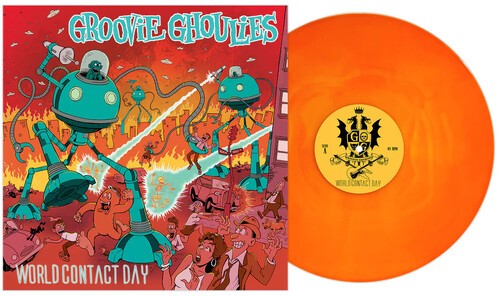 Groovie Ghoulies The - World Contact Day (Colored) in the group VINYL / Pop at Bengans Skivbutik AB (4224313)