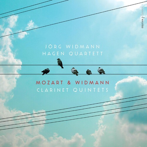 Widmann Jorg & Hagen Quartett - Mozart | Widmann: Klarinettenquintette in the group CD / Klassiskt at Bengans Skivbutik AB (4224880)