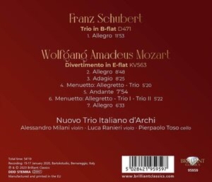 Mozart Wolfgang Amadeus - Divertimento, Kv563 in the group Externt_Lager /  at Bengans Skivbutik AB (4225696)