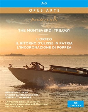 Monteverdi Claudio - The Monteverdi Trilogy (3 Bluray) in the group DVD & BLU-RAY at Bengans Skivbutik AB (4225746)